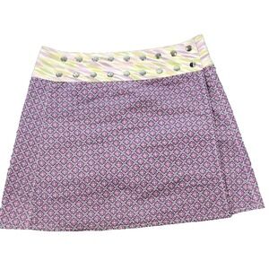 Snap‎ / Wrap Purple / Green Skirt